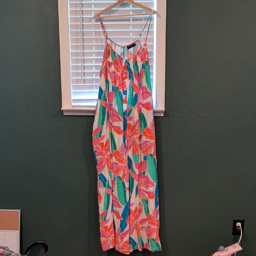 Colorful Floral Maxi Dress